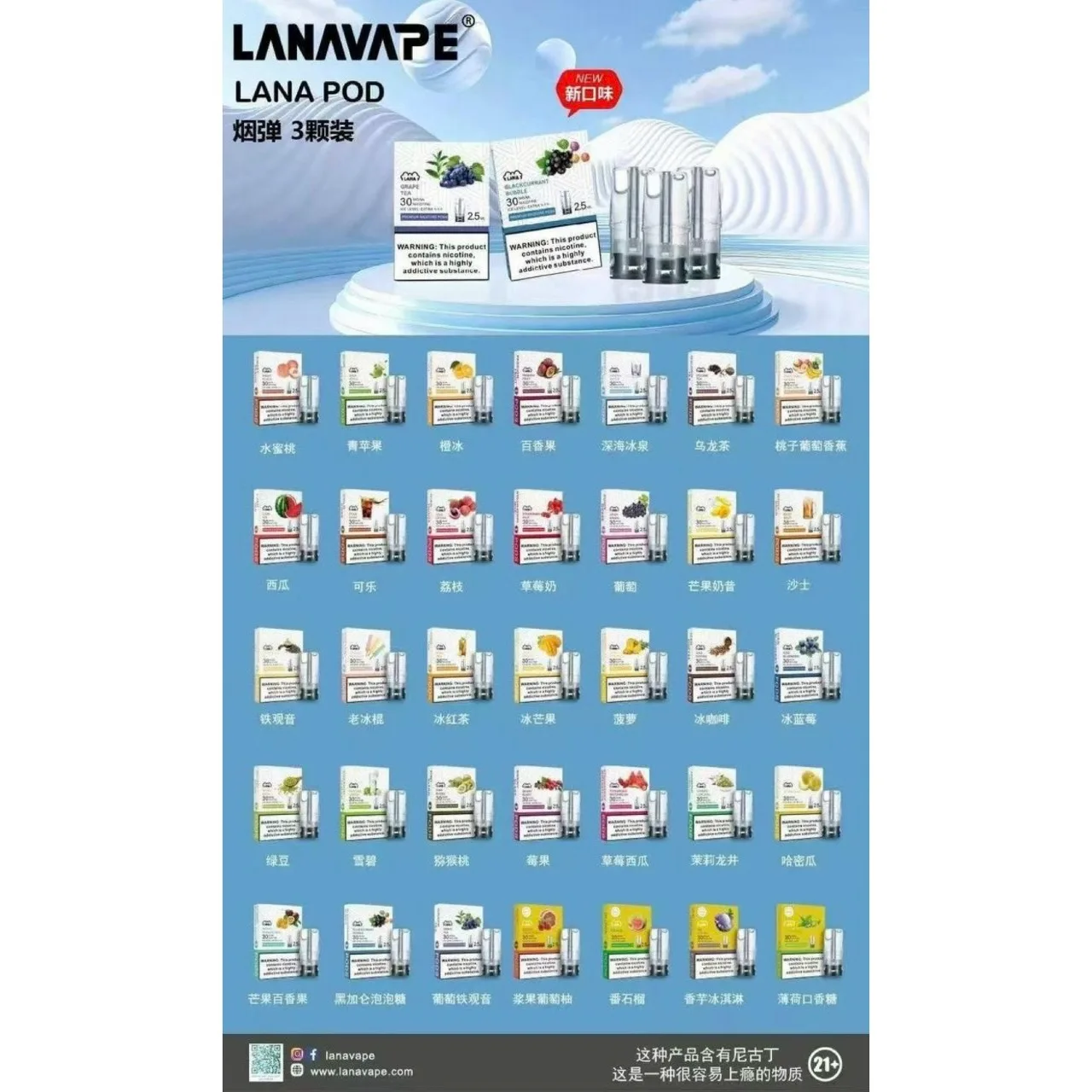 Lana一代通用🥚涼感專家❄️